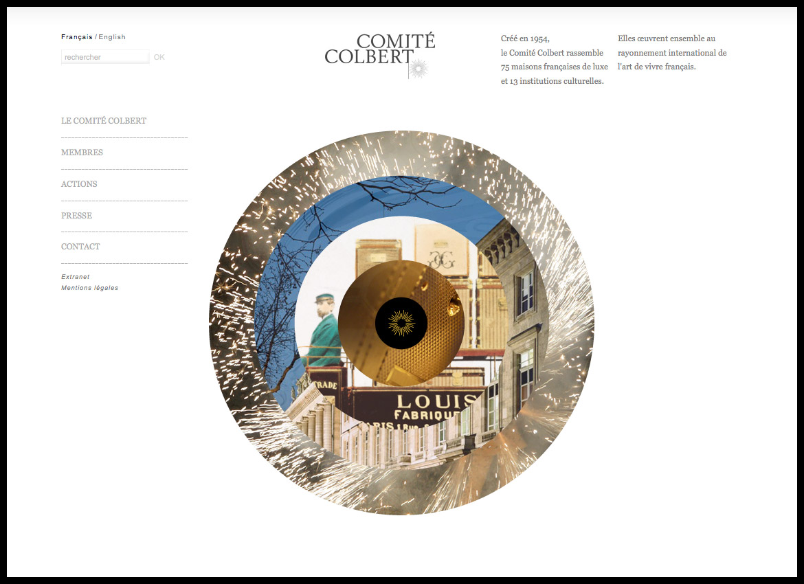 Comité Colbert - Site internet - Les Graphiquants